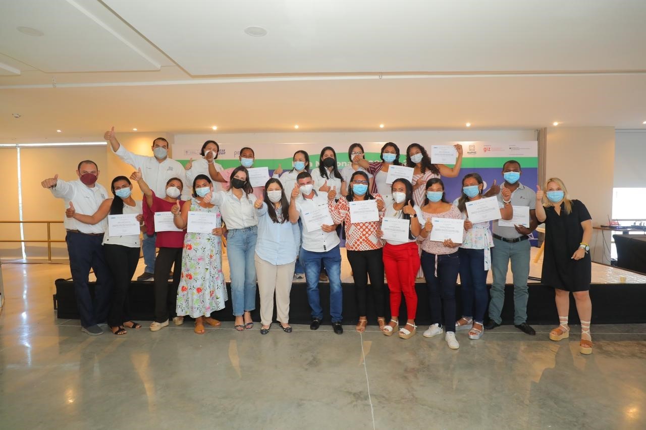 Certificación participantes primer grupo del curso de Adaptación al Cambio Climático